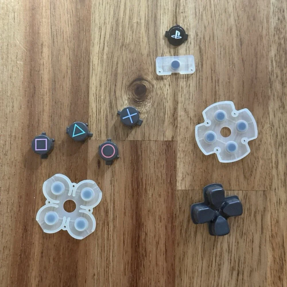 OEM Action Button Set For Sony PS4 DualShock 4 PlayStation 4 Conductive Pads‎